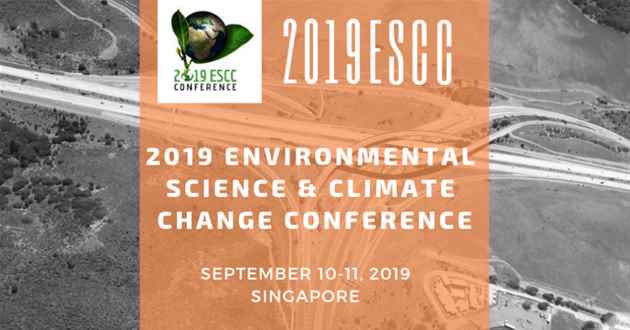 2019 Environmental Science and Climate Change Conference